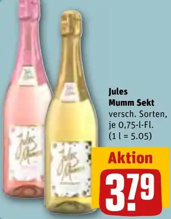 REWE Jules Mumm Sekt 0,75 L-Fl. Angebot