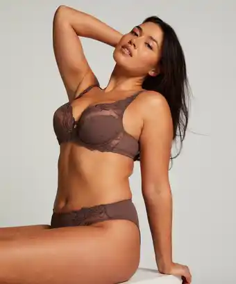 Hunkemöller Hunkemöller Unwattierter Bügel-BH Diva Braun Angebot