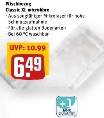 REWE LEIFHEIT Wischbezug Classic XL microfibre Angebot