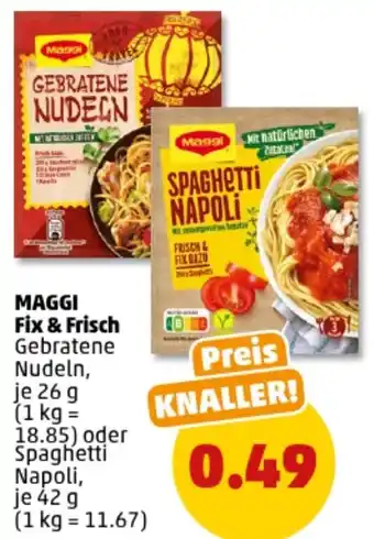 PENNY MAGGI Fix & Frisch 26/42 g Angebot