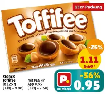 PENNY STORCK Toffifee 125 g Angebot