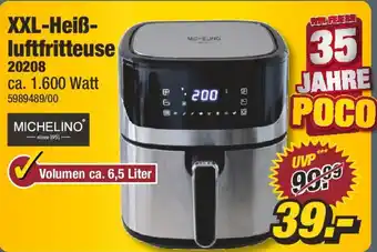 Poco MICHELINO XXL-Heißluftfritteuse 20208 Angebot