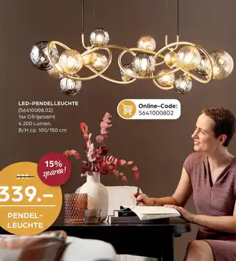 Möbel Buss LED-PENDELLEUCHTE Angebot
