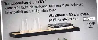 Zurbrüggen Wandboard 60 cm Angebot