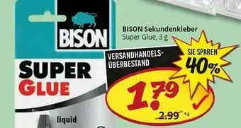 PicksRaus Bison Sekundenkleber Angebot