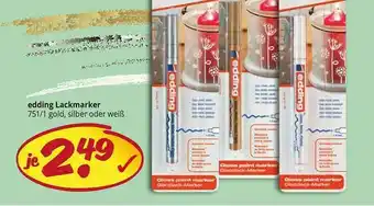 PicksRaus Edding Lackmarker Angebot