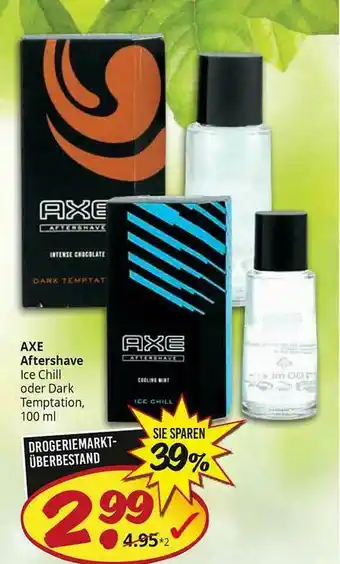 PicksRaus Axe Aftershave Angebot