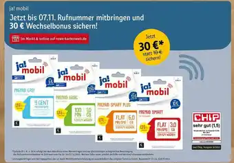 REWE Kaufpark Ja! Mobil Chip Angebot