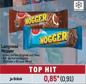 METRO Langnese Nogger Angebot