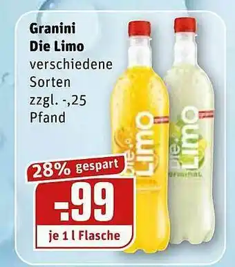 REWE Kaufpark Granini Die Limo Angebot