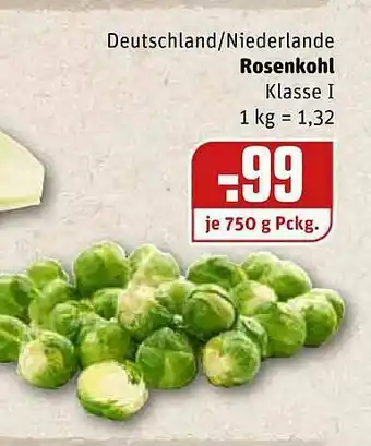 REWE Kaufpark Rosenkohl Angebot