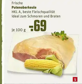 REWE Kaufpark Putenoberkeule Angebot