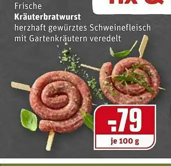 REWE Kaufpark Kräuterbratwurst Angebot