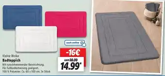 Lidl Kleine Wolke Badteppich Angebot