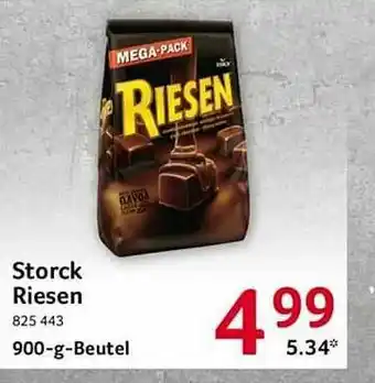 Selgros Storck Riesen Angebot