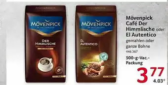 Selgros Mövenpick Café Der Himmlische Oder El Autentico Angebot