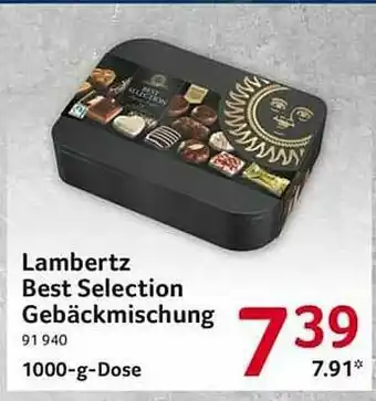 Selgros Lambertz Best Selection Gebäckmischung Angebot