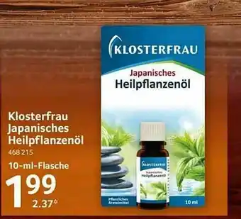 Selgros Klosterfrau Japanisches Heilpflanzenöl Angebot