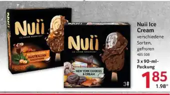 Selgros Nuii Ice Cream 3*90ml Angebot