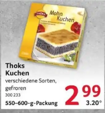 Selgros Thoks Kuchen 550-600-g-Packung Angebot