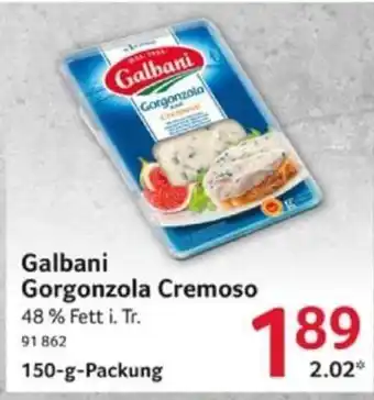 Selgros Galbani Gorgonzola Cremoso 150g Angebot