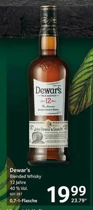 Selgros Dewar's Angebot