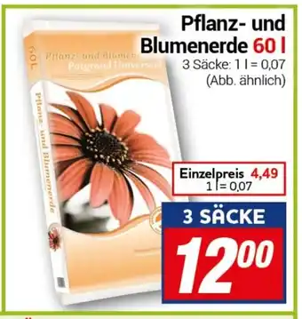 CENTERSHOP Pflanz und Blumenerde 60 L Angebot