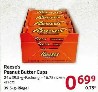 Selgros Reese's Peanut Butter Cups Angebot