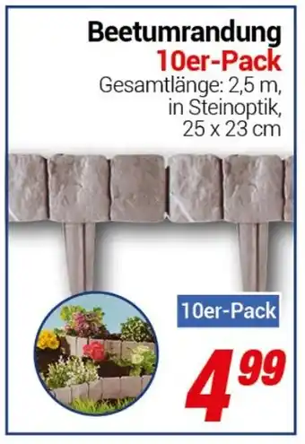 CENTERSHOP Beetumrandung 10er-Pack Angebot