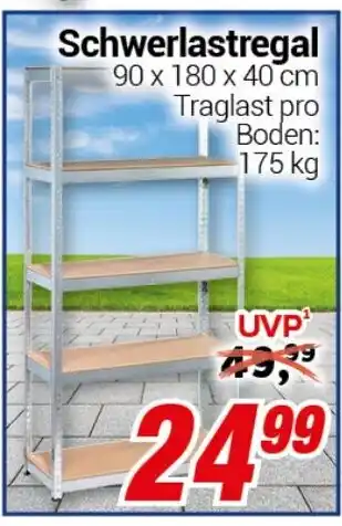 CENTERSHOP Schwerlastregal Angebot