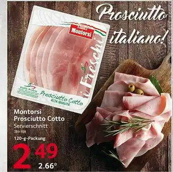 Selgros Montorsi Prosciutto Cotto Angebot