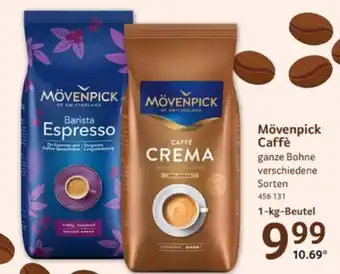 Selgros Mövenpick Caffè ganze Bohne verschiedene Sorten 1-kg-Beutel Angebot