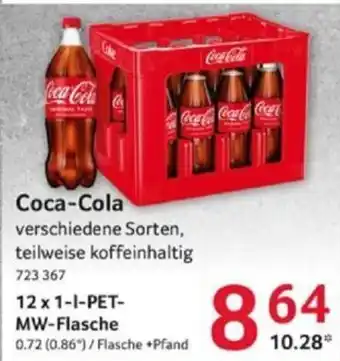 Selgros Coca-Cola 12 x 1-I Angebot