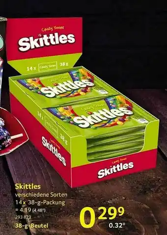 Selgros Skittles Angebot