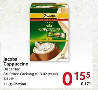 Selgros Jacobs Cappuccino Angebot