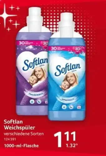 Selgros Softlan Weichspüler 1L Angebot