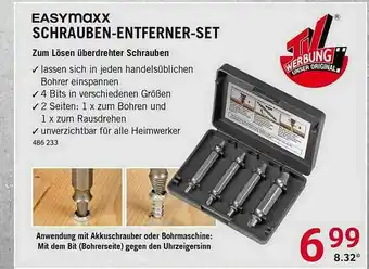 Selgros Easymaxx Schrauben-entferner-set Angebot