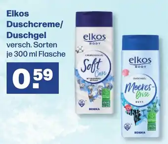 Handelshof Elkos Duschcreme/ Duschgel versch. Sorten je 300 ml Flasche Angebot