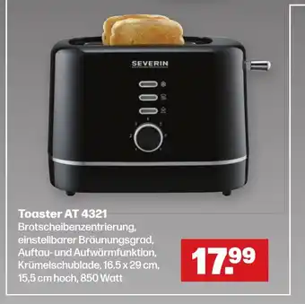 Handelshof SEVERIN Toaster AT 4321 Angebot