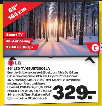 Handelshof LG 65" LED-TV 65UR73006LA Angebot