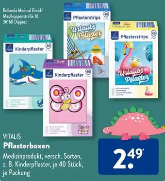 Aldi Süd VITALIS Pflasterboxen Angebot