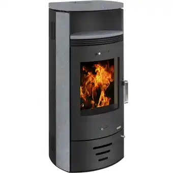 toom Baumarkt Kaminofen 'Casablanca 3.0 Deluxe GTS' grau 7,5 kW Angebot