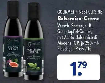 Aldi Süd GOURMET FINEST CUISINE Balsamico-Creme 250 ml Flasche Angebot