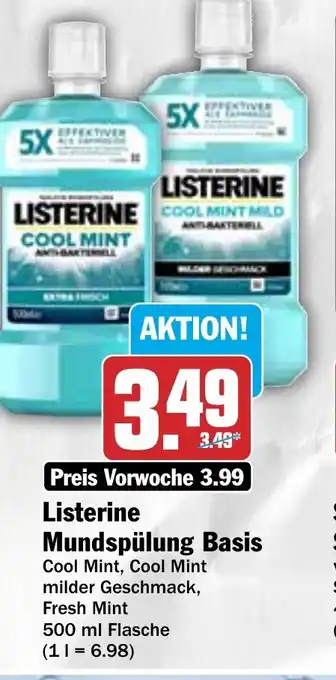 AEZ Listerine Mundspülung Basis 500 ml flasche Angebot