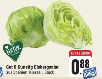 SBK Gut & Günstig Eisbergsalat Angebot