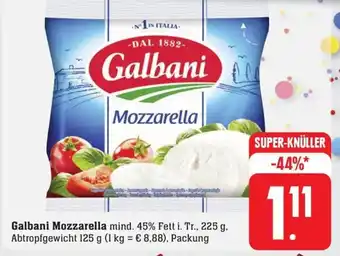 SBK Galbani Mozzarella 225g Angebot