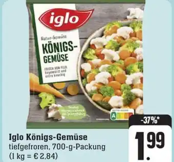 SBK Iglo Königs-Gemüse 700 g Packung Angebot