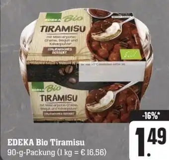 SBK EDEKA Bio Tiramisu 90-g-Packung Angebot