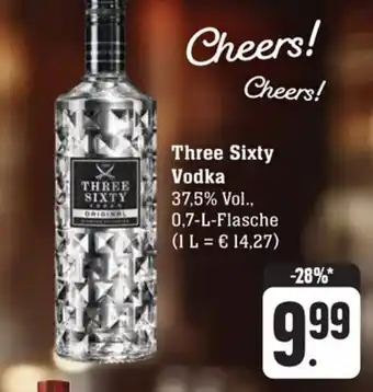 SBK Three Sixty Vodka 0,7 L Flasche Angebot