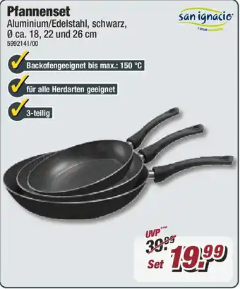 Poco san ignacio Pfannenset Angebot